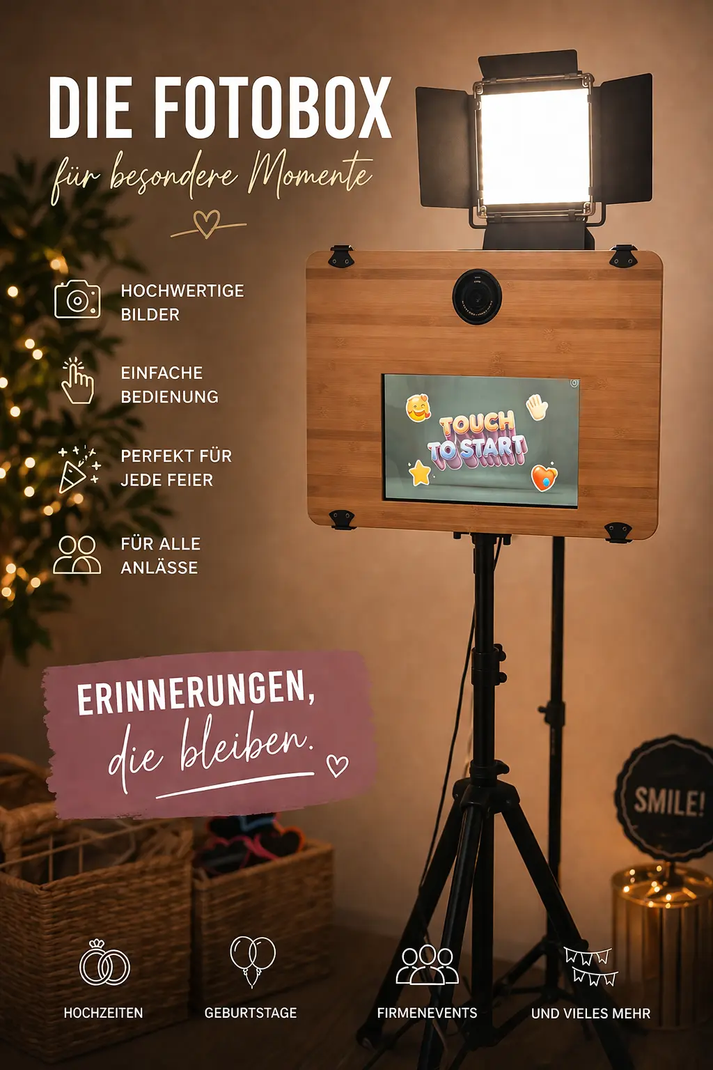 Standard-Fotobox Beispiel