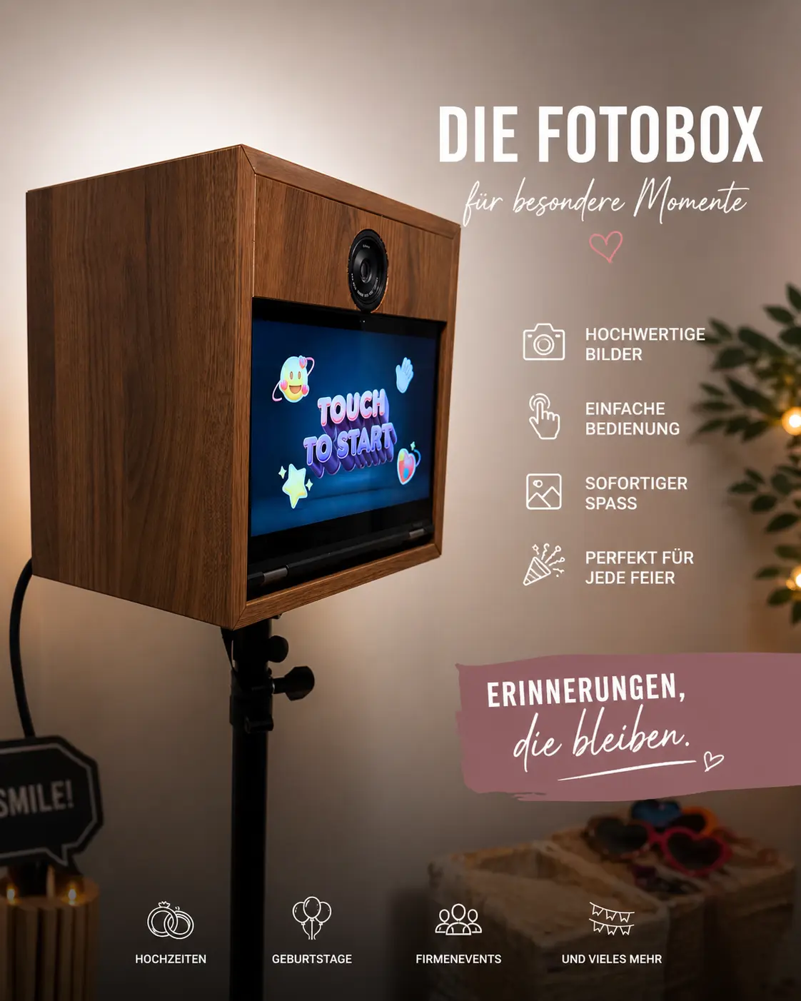 Standard-Fotobox Beispiel