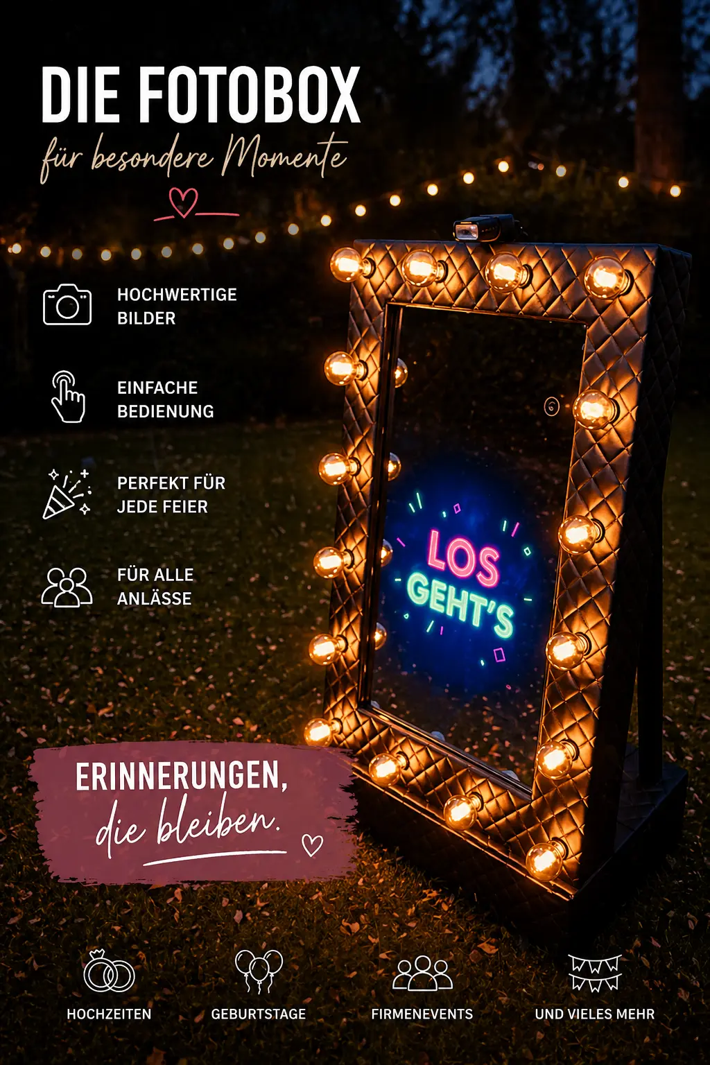Standard-Fotobox Beispiel