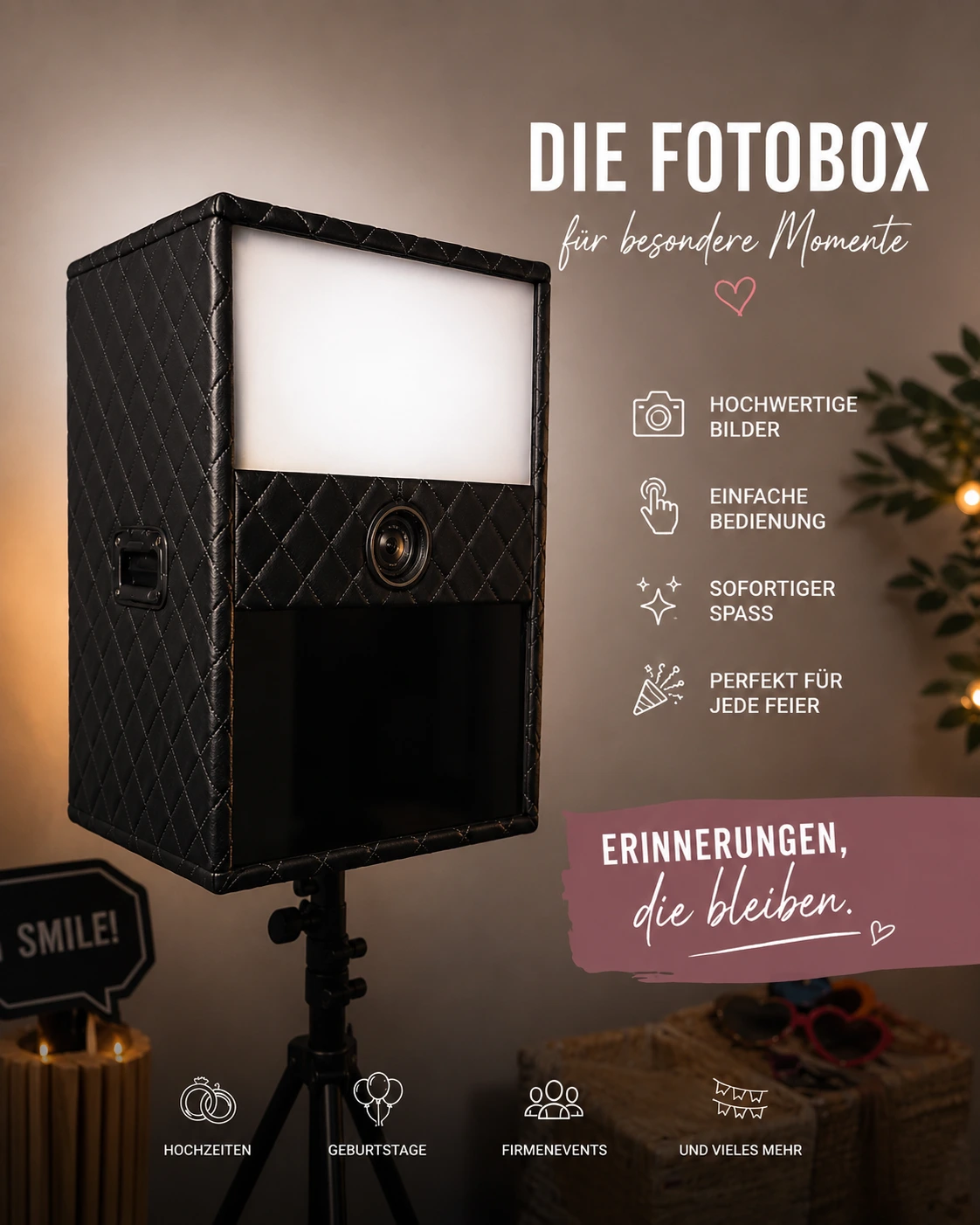 All-in-One-Fotobox Beispiel